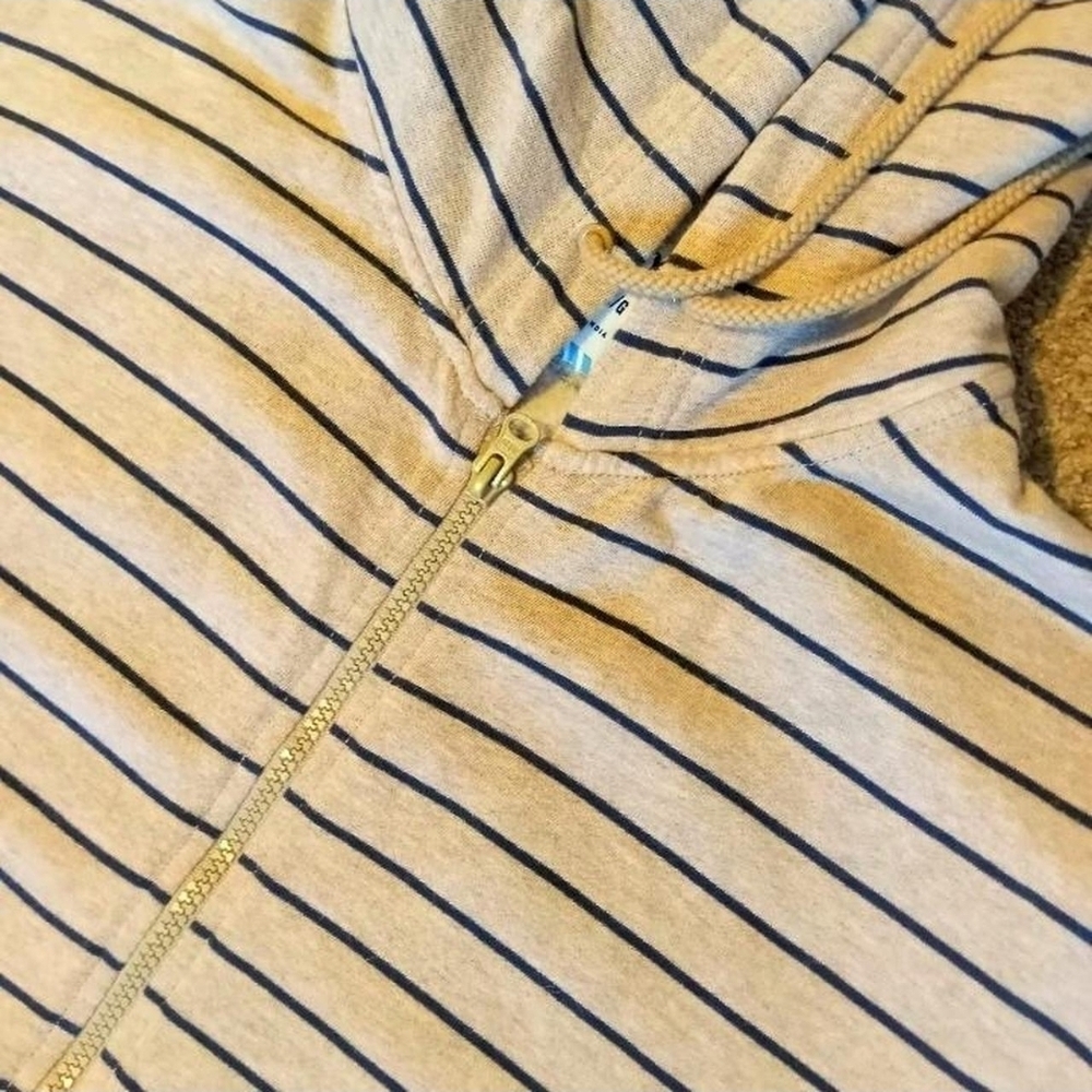 Old Navy Hoodie (Tan /Navy) Sz .LG